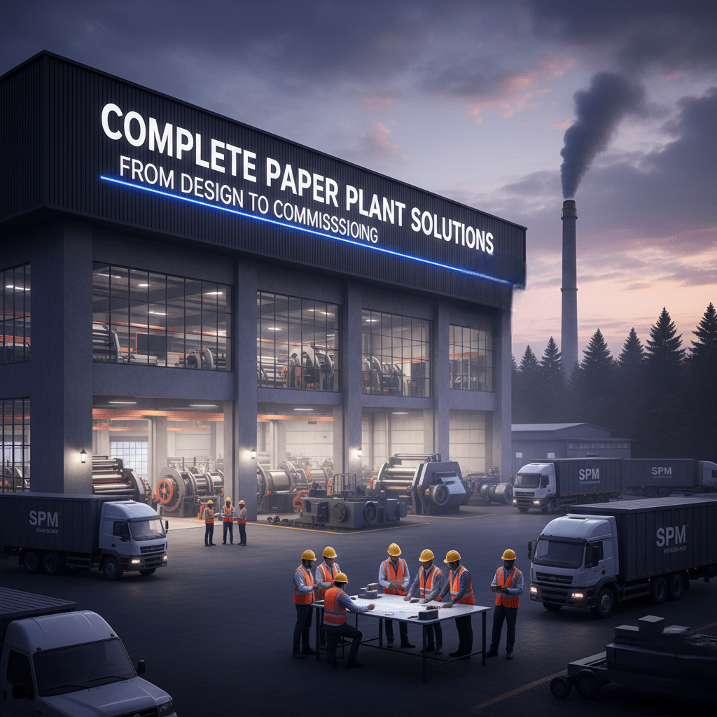 Complete Paper Plant Solutions – From Design to Commissioning
